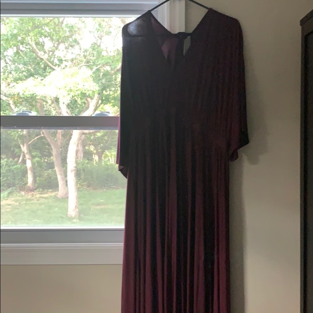 Maroon Midi Dress Worn Once